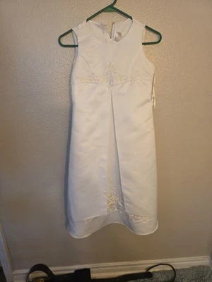 Линия девочка платье без рукавов, вероятно, для цветочницы или - Изображение 1 из 4