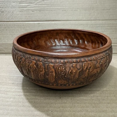 Réplica de un antiguo cuenco de cerámica romano Terra Sigillata Foto 1 de 4