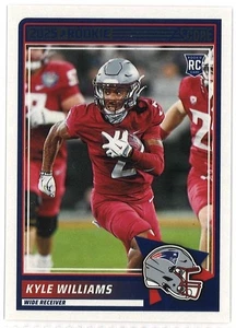 Novato de fútbol americano 2025 Score, #57 Kyle Williams - New England Patriots - Imagen 1 de 2