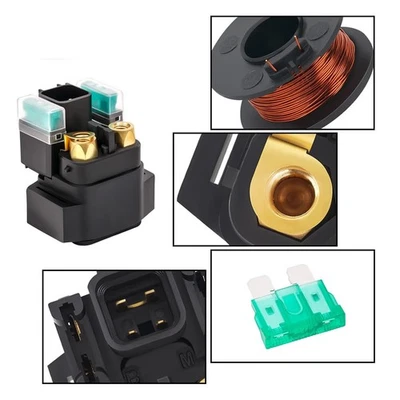 Relé solenoide de arranque para Suzuki VL800 Intruder 2001-2009 Foto 1 de 4