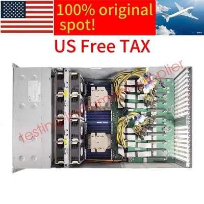 Supermicro AS-4124GS-TNR AMD Dual 8-Card GPU Standard System Supports EPYC - Image 1 of 4