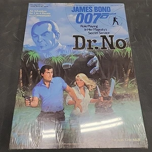 RPG, Dr. No, James Bond 007, Victory Games/Avalon Hill, 1984 Sealed - Picture 1 of 2
