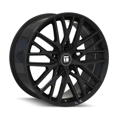 20x9 Touren TR91 光泽黑色车轮 5x120 (35 毫米) — 第 1/4 张图片