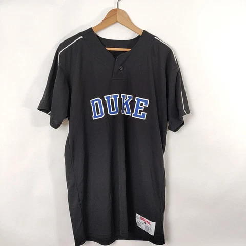 Duke Blue Devils Jersey Small Black Baseball #42 NCAA Wilson Polyester Cover