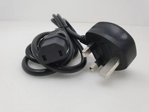 For Denon AVR-X1000 AV Receiver Mains Power Cable AC Power Lead Cord 2 Pin UK - Picture 1 of 6