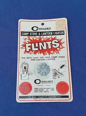 Encendedor de linterna de estufa de campamento Coghlan's de repuesto (10 unidades) hecho en Austria Foto 1 de 4