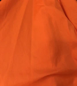 Cotton blend fabric sold by the Yard -Orange- 59" Width - Picture 1 of 3