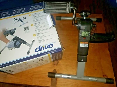 DRIVE Folding Exercise Peddler with Digital Display RTL10273 Used Org. Box  - Image 1 of 3