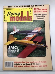 Flying Models Nov 1987 Vintage Hobby Magazin Flugzeuge RC Flugzeuge Aviation - Bild 1 von 5