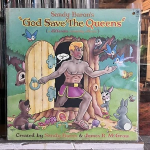 [COMEDY]~EXC LP~SANDY BARON~God Save The Queens~{1972~A&M~Issue]~WLP~PROMO~ - Picture 1 of 5