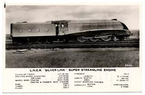 L.N.E.R. "SILVER LINK", FOTO REAL DE SAN VALENTÍN (REF. 189) - Imagen 1 de 2