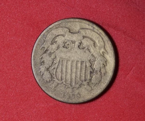 1864 -2 Cent Piece #P28399 - Picture 1 of 2