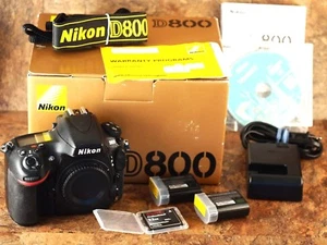 Nikon D800 Digital SLR Camera Body - 20,000 On New Shutter  - Picture 1 of 12
