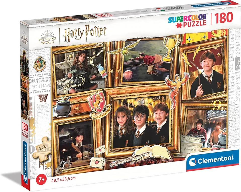 Puzzle Harry Potter 180 pezzi Clementoni Super Color 7 Anni+ - Immagine 1 di 1