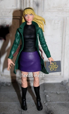 Marvel Legends MJ Retro Spider-man Gwen Stacy MJ Mary jane 6" inch incomplete Cover