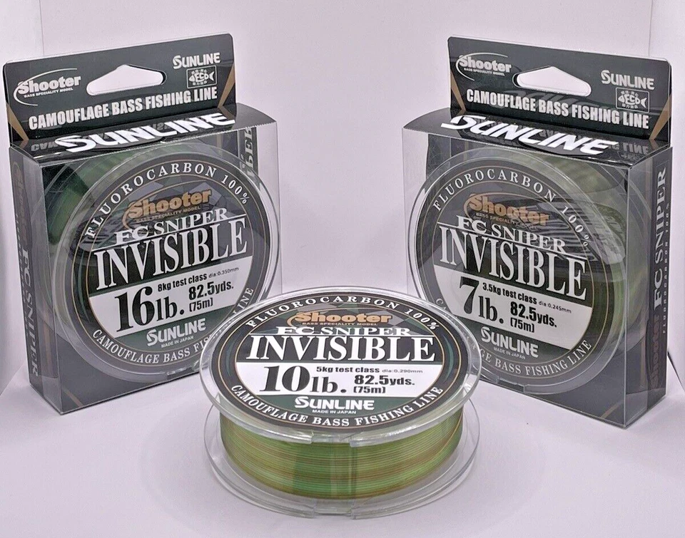 Sunline Shooter FC Sniper Invisible Fluorocarbon Fishing Line - Image 1 of 1