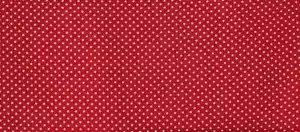 Red Polka Dot Valance Small White Polka Dots on Red Window Curtain Topper - Picture 1 of 3