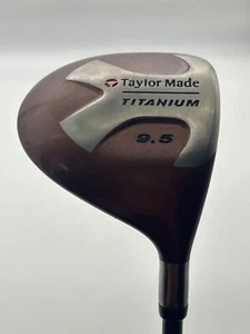 TaylorMade Titanium RH 9.5 degree Driver S-90 Plus Bubble Shaft original grip - Picture 1 of 5
