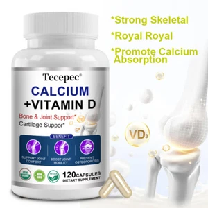 Calcio 500mg con Vitamina D3 - Huesos y Dientes Fuertes, Soporte Cartílago - Imagen 1 de 12
