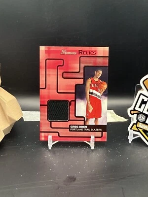 Blazers Greg Oden 2007 Topps Bowman Relics Patch (CBR) Foto 1 de 2