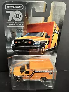 2023 MATCHBOX 70 JAHRE SONDERAUSGABE bewegliche Teile 5/5 2019 RAM AMBULANCE - Bild 1 von 8