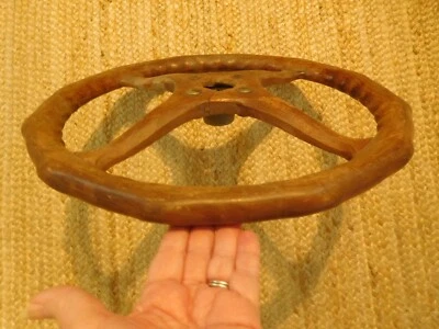 1910 1929 Wood Steering Wheel  Franklin Nash Essex Stude Pierce Arrow 17” Dia - Image 1 of 4