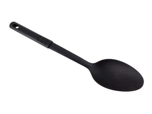 Fackelmann Servierlöffel Kunststoff schwarz Salatlöffel Vorlegelöffel Griff 30cm - Bild 1 von 1