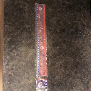 Vintage 90s NFL Action Ruler Official Product 1998 Pentech AFC NFC holographic - Picture 1 of 17