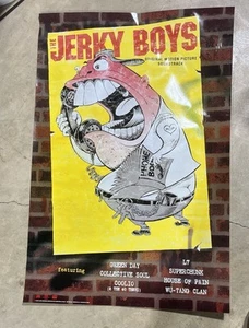 Jerky Boys Soundtrack Original Vintage Movie Poster 1995 20x30 WATER DAMAGED @@ - Picture 1 of 9