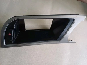 AUDI A5 8T 2007-2012 ARMATURENBRETT DISPLAY BILDSCHIRM EINFASSUNG VERKLEIDUNG 8T2857185D - Bild 1 von 6