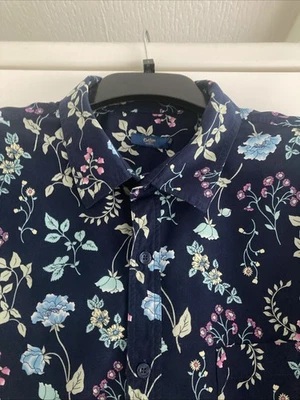 Cotton Traders Shirt 2xl Xxl 26 Inch Pit To Pit POLYESTER EASYCARE - Image 1 of 4