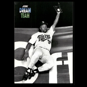 Tarjeta de béisbol Kirby Puckett #886 1992 Score Dream Team Minnesota Twins MLB - Imagen 1 de 3
