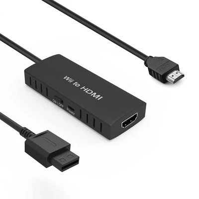 Wii to HDMI Adapter - Convert 1080P/720P Ypbpr Signals to Digital HDMI for Ni... - Image 1 of 4