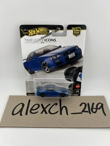 Hot Wheels 2025 Timeless Icons Nissan Skyline GT-R (BNR34) Car Culture - Picture 1 of 2