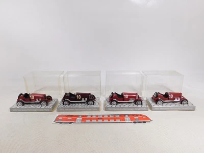 Cursor 1:43 ? 4x 1072 Auto Corsa Mercedes Targa Florio 1923 Mint + Box # - Immagine 1 di 4