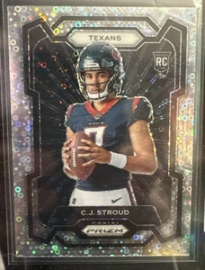 2023 Panini Prizm CJ Stroud Rookie Silver No Huddle Prizm SP Variation 302 - Picture 1 of 2