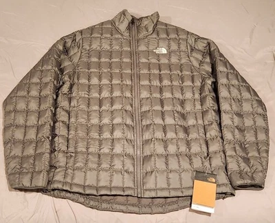 The North Face Women's Jacket TNF Thermal Insulated Size L Gray Silver - Image 1 of 4