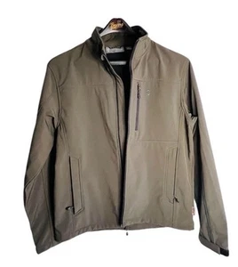 Free Country Men's Super Softshell Jacket Dark Olive, Size Medium - Picture 1 of 4