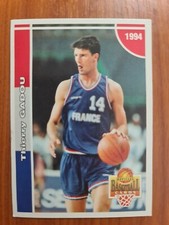 1994 Panini France Thierry Gadou Basketball CARDS Trading Card #166
