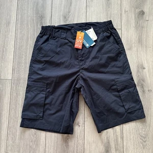 Mountain Warehouse Shorts Mens Trek W30 Blue Hiking Lightweight Durable BNWT - Picture 1 of 10