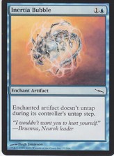 4X INERTIA BUBBLE BLUE MIRRODIN MTG MAGIC NM X4 (yourdeckbuilder)