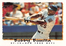 Bobby Bonilla 1995 Topps 502  New York Mets