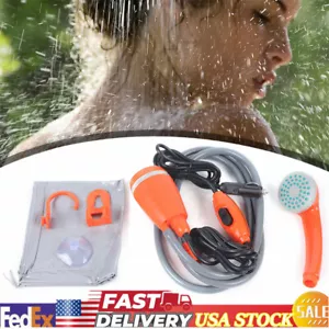 Tragbarer Outdoor Duschkopf Campingdusche Elektrisch Wiederaufladbar Duschpumpe - Bild 1 von 24