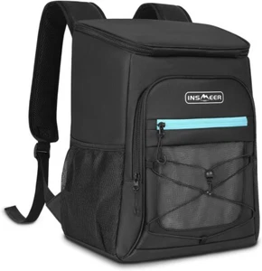 Alfresco Picnic Basket Insulated Leak Proof,Waterproof Soft Cooler Bag & Beach C - Picture 1 of 7