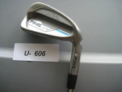 Ping  i  E1  # 7 Iron  Stiff Flex Steel Shaft  Silver Dot  #U- 606 - Image 1 of 4