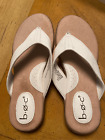 B.O.C Women's Z10701 Slip-on Flip Flop Sandals White Size 9
