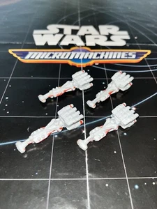 2015 Micro Machines Star Wars Lot X4 Corellian Corvette Rebel Blockade Runner - Picture 1 of 1