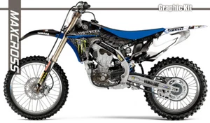 YAMAHA YZ450F 2010 - 2013 MAXCROSS GRAPHICS KIT DECALS STICKERS FULL MONES2 - Picture 1 of 4