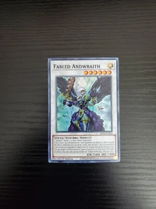 Fabled Andwraith - Yugioh Blazing Vortex 1st Ed. - Super Rare - BLVO-EN044 - Picture 1 of 2