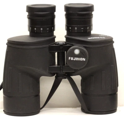 FUJINON MARINE..7 X 50...BINOCOLO..esercito americano..alta qualità..luminoso&chiaro - Immagine 1 di 4